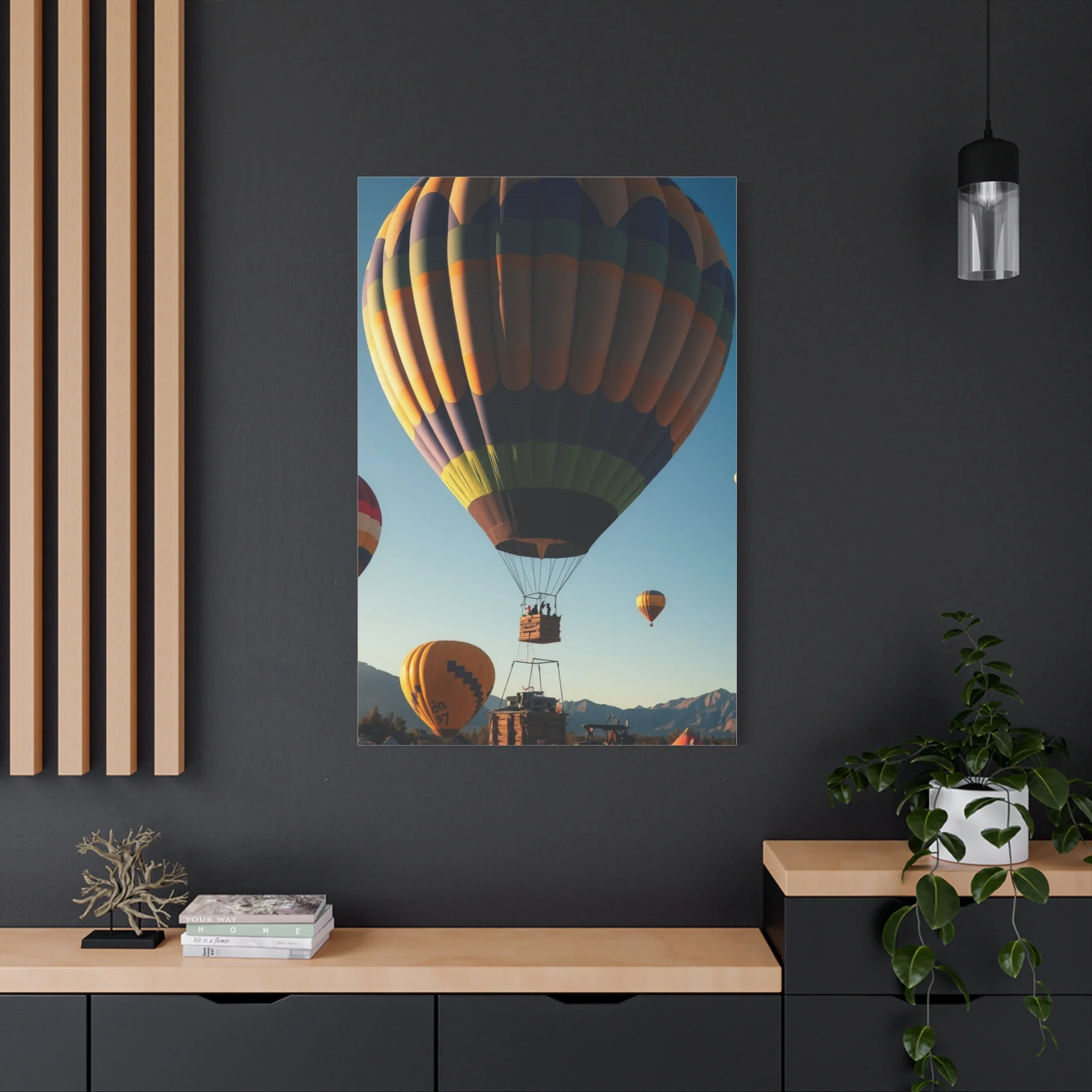 Vision Hot Air Balloon Art Art Wall Art & Canvas Print - Image 16
