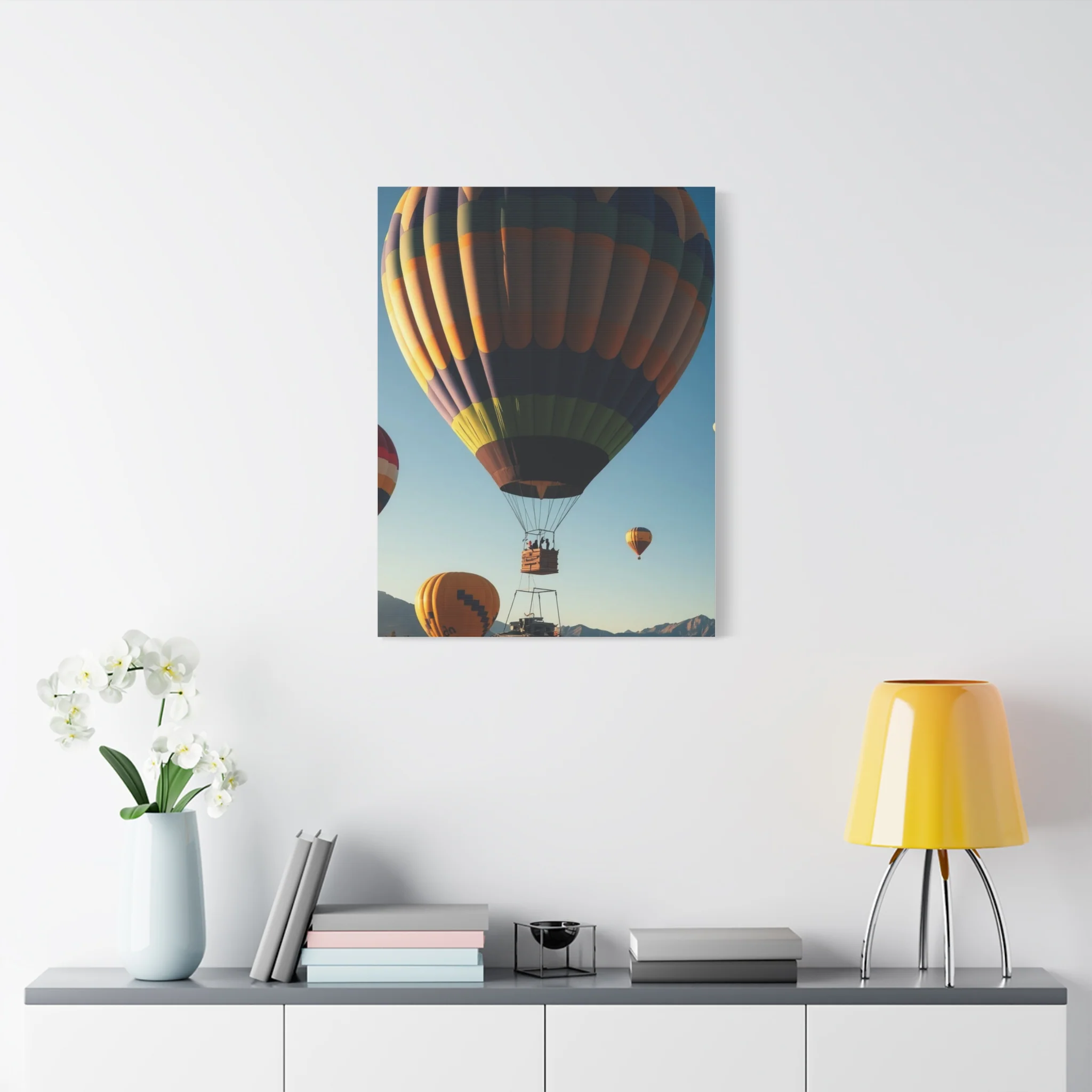 Vision Hot Air Balloon Art Art Wall Art & Canvas Print - Image 6