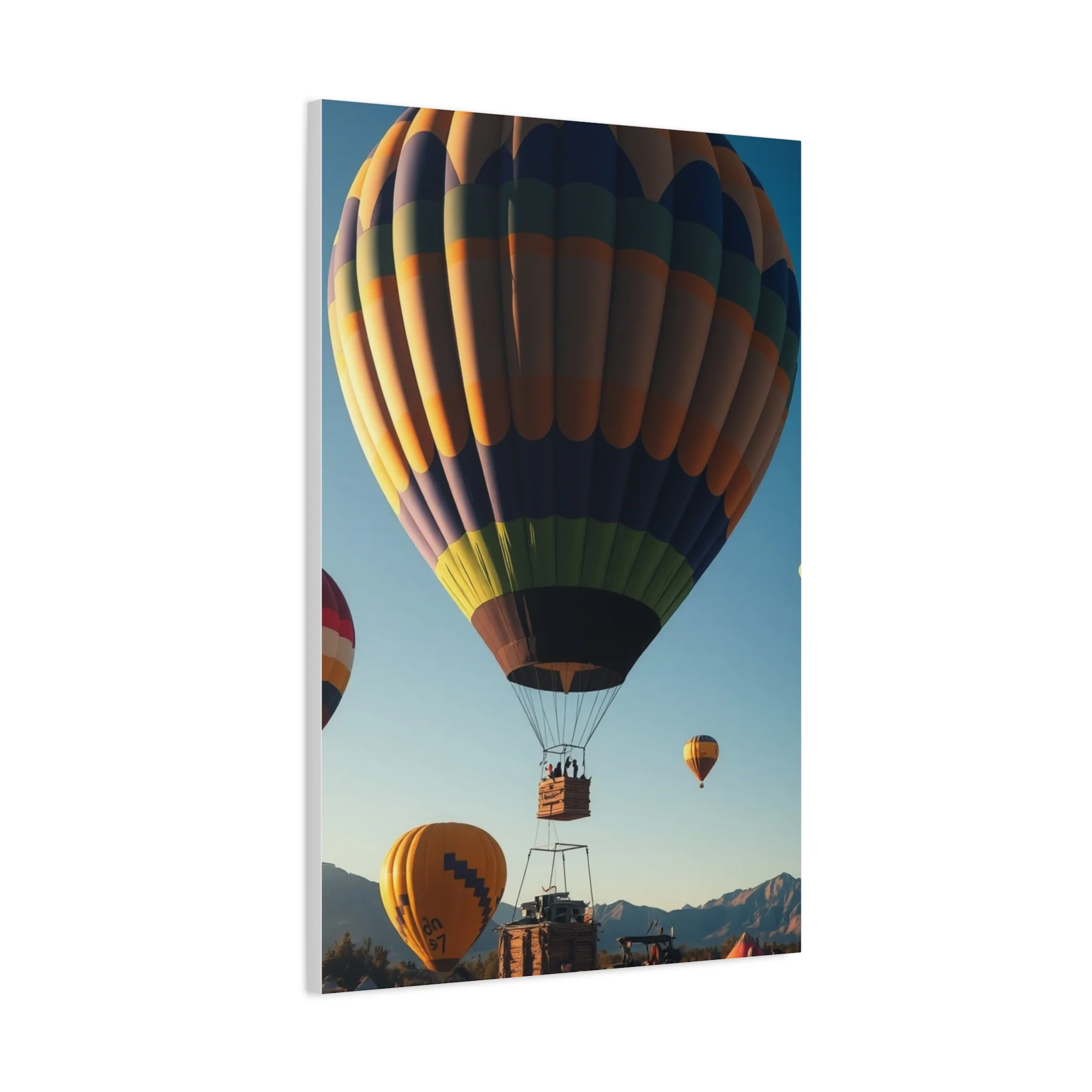 Vision Hot Air Balloon Art Art Wall Art & Canvas Print - Image 8