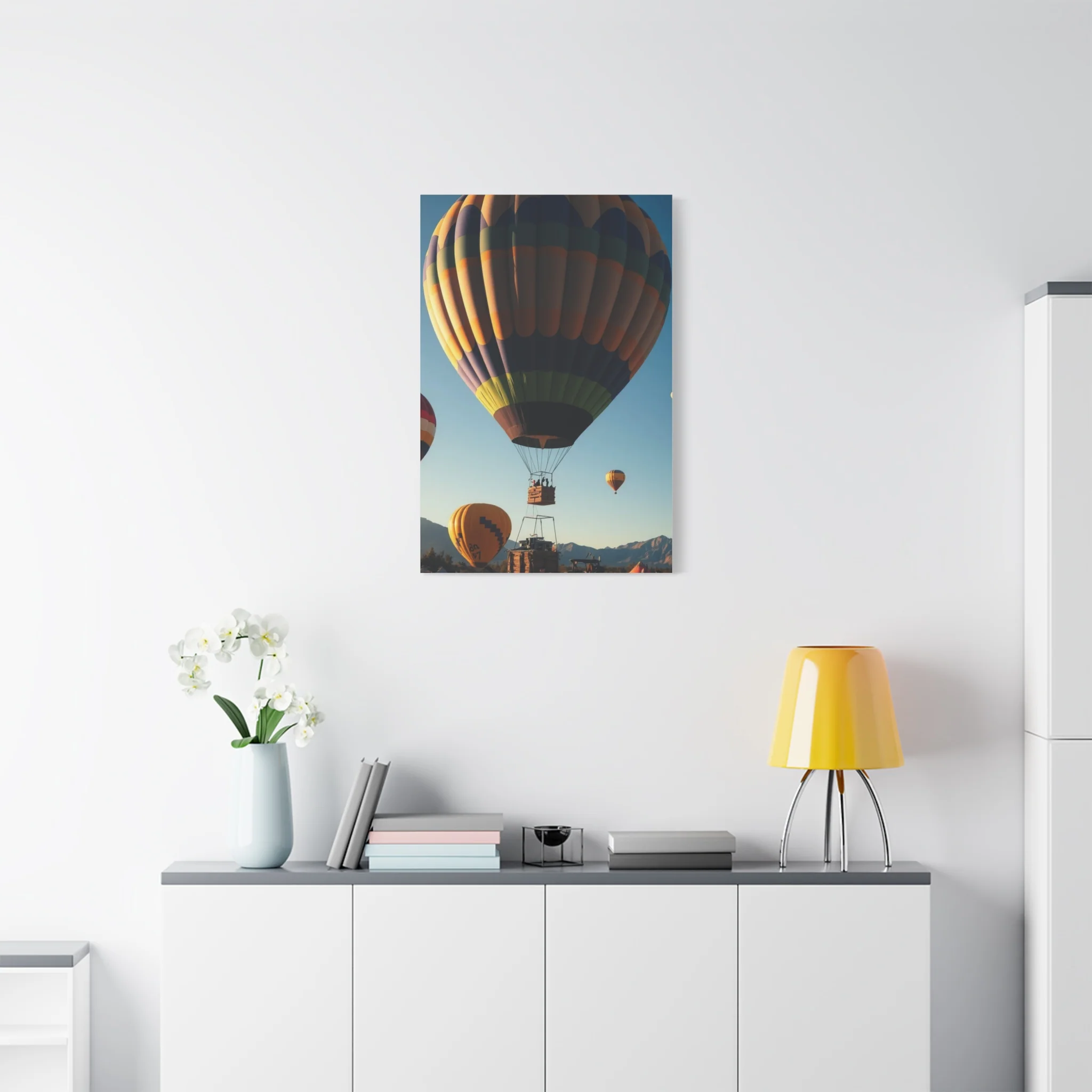 Vision Hot Air Balloon Art Art Wall Art & Canvas Print - Image 9