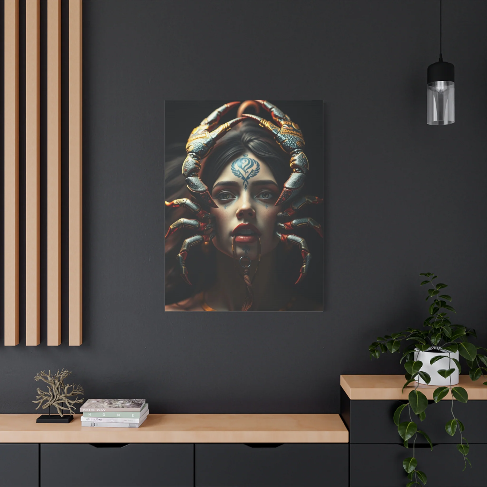 Zodiac Nocturne Artistry Wall Art & Canvas Print - Image 13