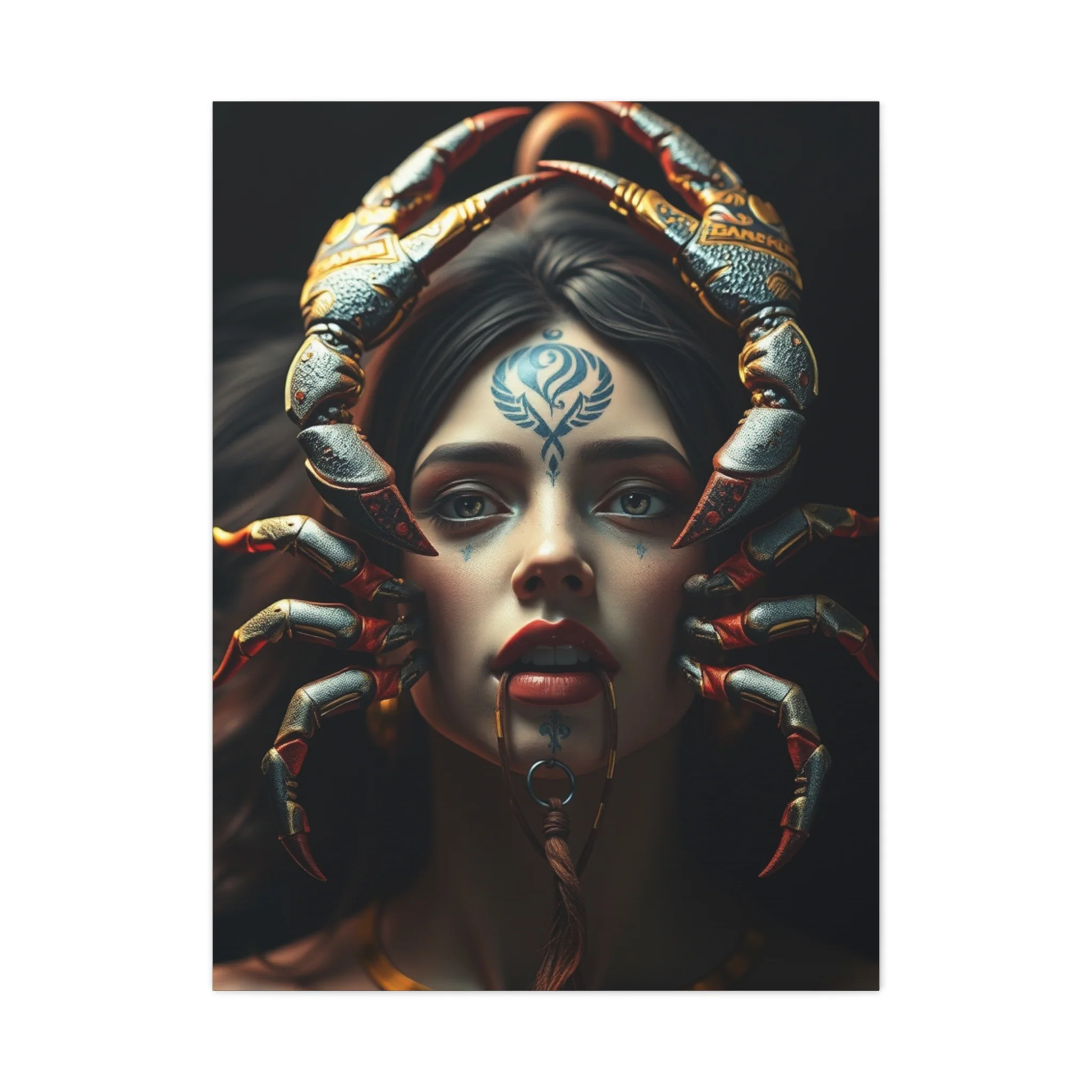 Zodiac Nocturne Artistry Wall Art & Canvas Print - Image 3