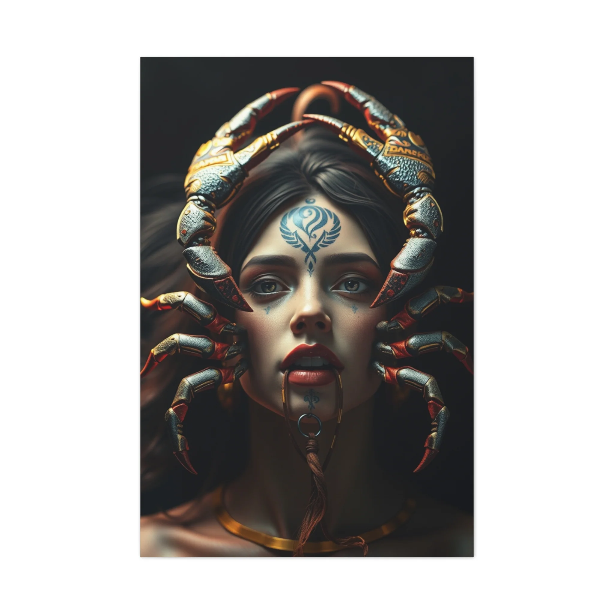 Zodiac Nocturne Artistry Wall Art & Canvas Print - Image 4