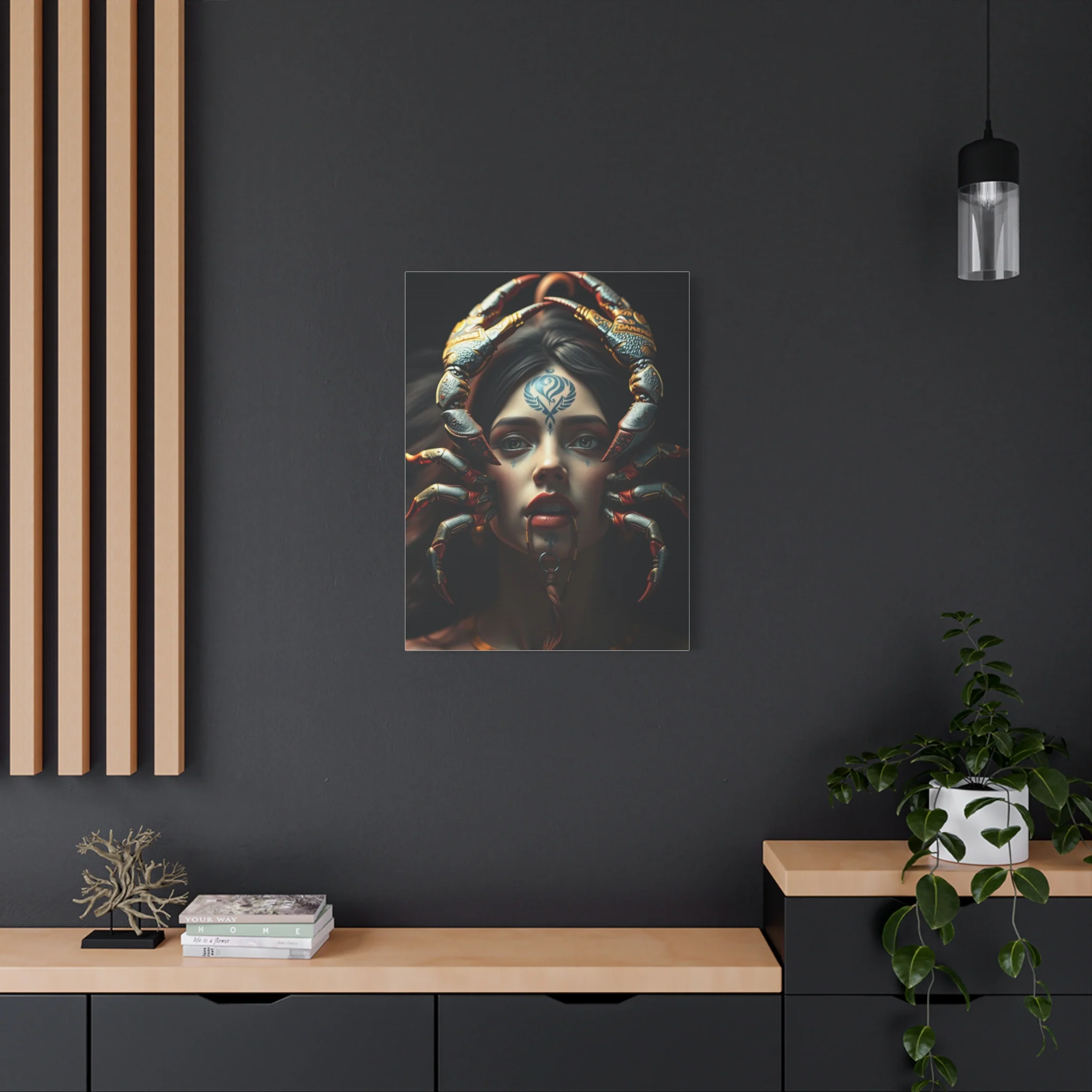 Zodiac Nocturne Artistry Wall Art & Canvas Print - Image 7